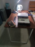 木以成居 电脑桌书桌加宽台式家用现代简约简易写字桌子 带iPad手机卡槽 工业风原野橡木色 LY-4196F 实拍图