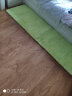 爱尚象地毯加柔长绒客厅书房地毯卧室床边飘窗铺毯可定制 加厚 羊羔绒 草绿色 60*200厘米 实拍图