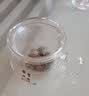 美斯尼 茶杯玻璃茶水分离杯茶具花茶杯加厚耐热玻璃水杯居家办公泡茶杯 牛气冲天A款 400毫升 实拍图