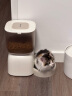 派旺（PETWANT）自动喂食器宠物猫咪狗粮碗智能语音定时定量自助投食器 按键板/3L容量（奶油白） 晒单实拍图
