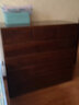 鹊栖 斗柜实木收纳柜客厅储物柜卧室斗柜简约现代美式抽屉橱 矮款七抽柜-板栗色 实拍图