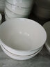 嘉兰陶瓷碗家用加厚吃饭碗简约北欧小清新金边餐具面碗组合 10碗6盘(4.5碗+7.2盘) 实拍图