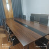 圣黎会议桌长桌洽谈培训桌组职员办公桌 4.0*1.4米桌（不含椅） 实拍图