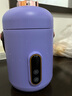 MILA MOURSI便携式电炖锅电热炖煮杯小型办公室迷你煮粥神器全自动养生多功能煲汤锅 【大容量升级款】木槿紫电热杯 1.4L 实拍图