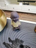 宇轩 紫砂茶宠喷水尿童摆件精品创意小和尚可养茶艺茶盘茶具配件 紫砂喷水尿童-黄色 实拍图