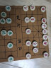 弈流（YILIU）大号皮革象棋盘 皮革围棋盘 便携式旅行棋具 绒布棋具 单面双面PU 40象棋单面盘 实拍图