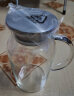 青苹果茶壶冷水壶凉水壶 耐热玻璃冷热水壶 花茶壶果汁壶1.8升大容量 实拍图