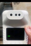 镜集营 红外线测温仪自动壁挂测温枪智能语音播报立式体温检测仪 Q3mini测温仪【电池+支架】 实拍图