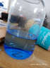 趣睿 海洋蓝渐变色玻璃杯便携水杯女生可爱简约杯子小口创意个性水瓶 抹香鲸 600ml(送杯刷+布套) 晒单实拍图