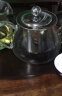 雅轾茗品 透明玻璃茶具套装家用功夫茶杯客厅小套办公室会客现代简约 A  不锈钢过滤手把杯玻璃茶具套装 实拍图