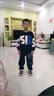 G.duck小黄鸭男童秋装套装儿童秋冬季帅气加绒卫衣运动服炸街春季衣服 卫衣藏青色+裤子藏青色 160 cm(160cm) 实拍图