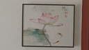 柳莺花燕免打孔电表箱装饰画现代简约客厅餐厅挂画电闸箱配电箱遮挡壁画 纤尘不染 55X45遮挡45X35表箱 上掀款 实拍图