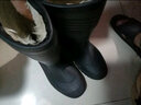 强人棉雨靴 JDMYX708 际华3515加绒保暖防水雨鞋耐磨防雨雪胶鞋 黑 39 实拍图