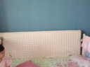 猫喜花床头罩保护套2025新款加厚夹棉床头套实木铁全包床头套罩四季通用 向日葵-米色 床头180宽*80高*3-35内厚度cm 实拍图