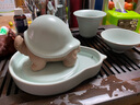 东道汝窑河南非遗 寿龟茶宠 2009年老东道开片创意摆件茶道配件礼盒装 天青 实拍图