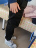 西域骆驼（VANCAMEL）休闲裤男秋冬加绒加绒束脚百搭运动潮流男裤港风卫长裤 加绒 M 实拍图