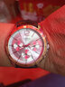 卡西欧（CASIO） 卡西欧(CASIO)手表商务男士运动防水三眼指针时尚石英腕表送男友 白盘皮带MTP-1374L-7A 实拍图