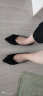 朴尼斯 Pounise 单鞋女韩版大码船鞋平底柔软 PQM-02 黑色 41/255(1.5)  晒单实拍图
