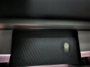 3W适用特斯拉modelY/3专用屏幕下中控磁吸储物盒车载收纳盒毛豆改装 黑色磁吸储物盒/配纸巾 晒单实拍图