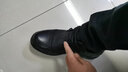零度Zero增高鞋男新款隐形内增高男士商务休闲鞋英伦宽版大头皮鞋子男 黑色 37 实拍图