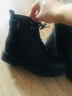 依零依蓓马丁靴女新品秋春秋内增高小码女靴百搭短靴女加保暖舒适单靴 【升级款】051-内增高加绒 37 实拍图