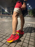 乔丹QIAODAN飞影PB4.0专业马拉松竞速跑步鞋碳板跑鞋运动鞋男 番茄红/琉璃黄 -山河-秋冬版 43 实拍图