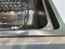 欧琳（OULIN）厨房水槽大单槽台下盆洗菜盆一体盆304不锈钢水槽抽拉龙头JD616-B 实拍图