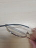 派丽蒙（PARIM）近视钛架眼镜女超轻椭圆形金丝近视框可配防蓝光ins风高级感镜架 83606S-K3-玫瑰金 实拍图