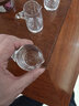凯欢高档白酒杯套装中式水晶玻璃家用子弹杯一口小酒杯分酒器酒具 （10壶10杯）透明款套装 实拍图