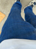 罗蒙（ROMON）牛仔裤男夏季弹力冰丝裤子男士商务休闲裤百搭大码男裤 深蓝色 34 晒单实拍图