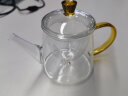 雅集泡茶壶 大容量耐热玻璃茶壶 茶水分离泡茶壶 750ml 实拍图