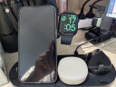 一合十八合一多功能桌面一体式折叠适用于苹果14/13手机无线充电器iWatch1-7代手表iWatch耳机立式快充板 黑色【15w升级款+八合一无线充电器套装】送充电头 实拍图