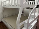 法莎亚  上下床实木儿童床上下铺成人高低床子母双层床男孩女孩多功能 【梯柜款】纯白色+长2.42米 下铺宽180cm上铺宽160cm 实拍图