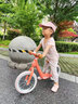 KinderKraftkk平衡车儿童滑步车无脚踏自行车宝宝小孩婴幼儿滑行车1-3岁 玫瑰红充气款-欧洲同步 实拍图