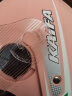 戈凡电动摩托车头盔男女士3C认证安全帽四季款电瓶车机车成人冬季头盔 K7围脖款粉色 实拍图