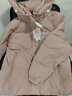 唐狮（TonLion）2025情侣羽绒服男女装连帽面包服加厚学生短款外套潮 女款/暗粉 L 实拍图