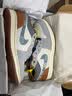 耐克NIKE篮球鞋男子AJ1乔1JORDAN 1运动鞋FZ5042-041灰白40.5 实拍图