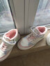 回力童鞋儿童保暖小白鞋春季新款女童加绒棉鞋男童运动鞋 米粉 31 内长约20cm 实拍图