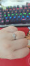 喜钻生日礼物1.2克拉效果18K金钻戒女人花求婚钻石戒指 实拍图