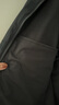 北面三合一冲锋衣外套男硬壳防水防风抓绒内胆连帽 JK3/黑色 3XL 实拍图