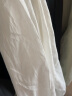 MO&Co.棉麻混纺轻薄透感捏褶极简风宽松法式衬衫上衣设计感小众 本白色 M/165 晒单实拍图