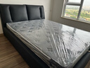 法莎蒂政府补贴现代简约进口牛皮大气1.5米床轻奢婚床意式主卧软包床 S级头层牛皮单床+黑金竹炭床垫+单柜 (时尚版10cm排骨架)1.5*2m框架 实拍图