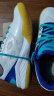 YONEX尤尼克斯羽毛球鞋yy入门级训练减震动力垫男女SHB101CR 白/蓝42码 晒单实拍图