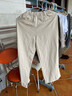 无印良品 MUJI 女式 法国亚麻 直筒裤 402825 BEG01C1S 原色 L 实拍图