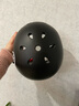 REBUILD轮滑护具可调节儿童头盔护膝男女通用自行车平衡车护具成人滑板专用透气防护7件套 耀岩黑-单头盔(可自由调节大小) 实拍图