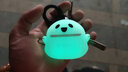 京苑 适用于AirPods Pro二代保护套airpods4苹果耳机套1/2/pro3代卡通蓝牙壳一二三代硅胶防摔保护壳 【夜光款 透白-幽灵】+指环扣 AirPods 3(第三代)保护套 实拍图