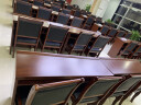 洛来宝 双人会议桌操作台企业员工培训长条桌学生课桌 1200*400*750（含椅*2） 晒单实拍图