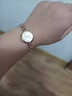 聚利时（Julius）手表女小表盘小巧精致轻奢女表防水手链女士石英表生日礼物送女友 【流沙】小金表 实拍图