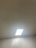 雷士（NVC） 集成吊顶灯30*30*60 led吸顶灯厨房灯卫生间嵌入式平板灯面板灯 18W 白色边框 30*30cm  白光 实拍图