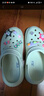 crocs檀健次推荐款经典泡芙洞洞鞋|207521 骨白色-2Y2 37/38(230mm) 实拍图